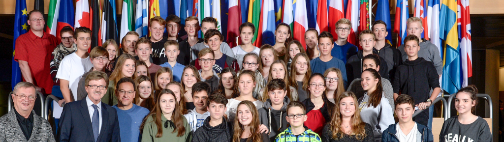 Besuchergruppe Büchner Schule Rodgau KV OF Land Thomas Mann