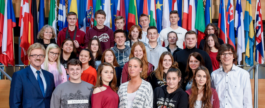 Besuchergruppe in Straßburg Wöhlerschule Frankfurt Thomas Mann